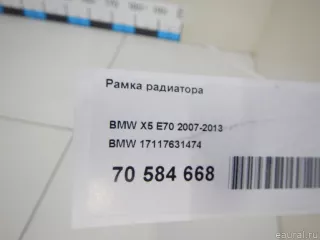 17117631474 BMW Молдинг (рамка) решетки радиатора BMW X5 F15 Арт E70584668, вид 11