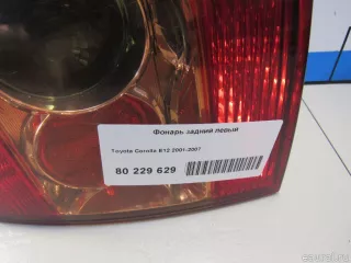  Фонарь задний левый Toyota Corolla E120 Арт E80229629, вид 2