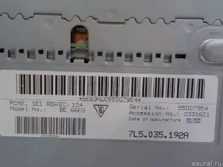 95564221000 VAG Магнитола Porsche Cayenne 957 Арт E84622675, вид 15