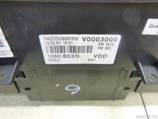 1K0920853QXZ02 VAG Щиток приборов (приборная панель) Volkswagen Jetta 5 Арт E12769565, вид 6