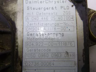 0414472440 Блок управления двигателем Mercedes Atego Арт AM4202867, вид 4