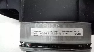 1Z0880201AM3X1 Подушка безопасности в рулевое колесо Skoda Octavia A5 Арт AM22971824, вид 7