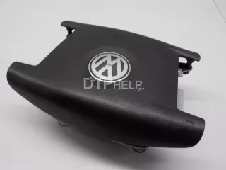 3D0880203B4B1 Подушка безопасности в рулевое колесо Volkswagen Phaeton Арт AM40729678, вид 2