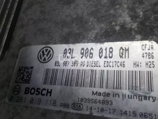 03L906018QM Блок управления двигателем Skoda Yeti Арт AM41036271, вид 4