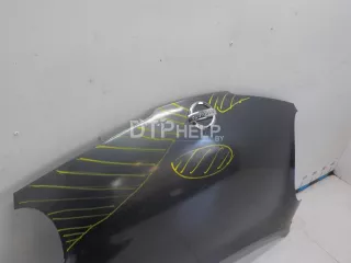 65100AX630 Капот Nissan Micra K12 Арт AM41103879, вид 4
