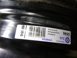  Диск колесный железо Peugeot 3008 1 Арт AM60213228, вид 4