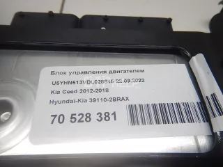 391102BRAX Блок управления двигателем Kia Ceed 2 Арт AM70528381, вид 6