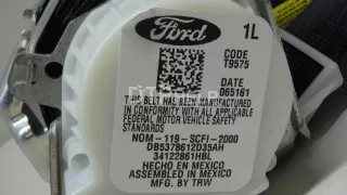 DB5Z78611B09AD Ремень безопасности с пиропатроном Ford Explorer 5 Арт AM70650995, вид 5