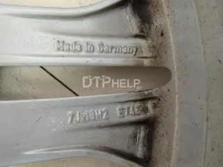 Диски колесные легкосплавные (к-кт) Mercedes CLA c117 Арт AM80619091, вид 15