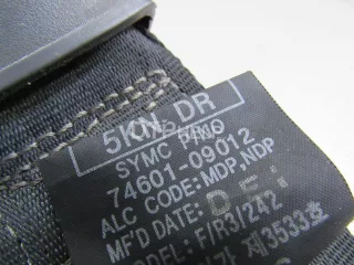 7460109012LAM Ремень безопасности с пиропатроном SsangYong Kyron Арт AM80857891, вид 3