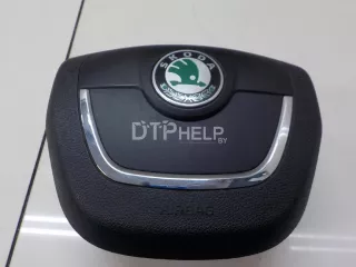 1Z0880201AKTDZ Подушка безопасности в рулевое колесо Skoda Octavia A5 Арт AM84652155, вид 1
