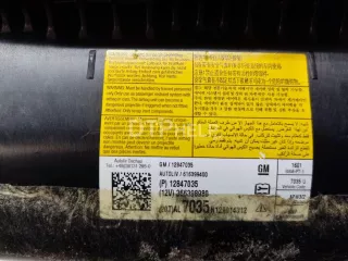 12847035 Подушка безопасности пассажирская (в торпедо) Opel Astra J Арт AM84721865, вид 8
