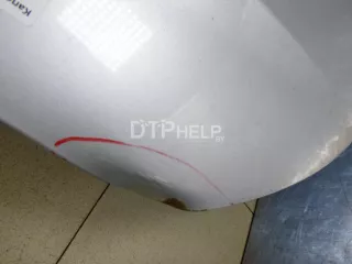 57229FG0009P Капот Subaru Impreza 3 Арт AM100096309, вид 4