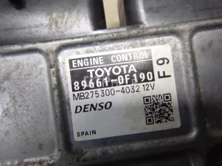 896610F190 Блок управления двигателем Toyota Verso Арт AM12761604, вид 4