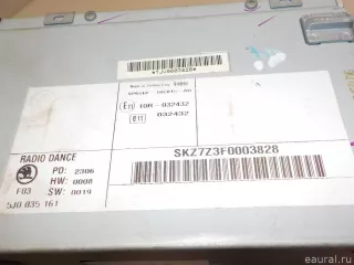 5J0035161 VAG Магнитола Skoda Roomster 1 restailing Арт E7988992, вид 6