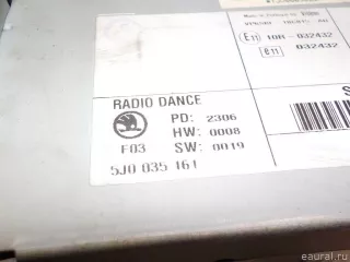 5J0035161 VAG Магнитола Skoda Roomster 1 restailing Арт E7988992, вид 7