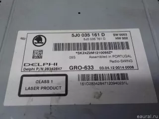 5J0035161D VAG Магнитола Skoda Fabia 2 restailing Арт E40882743, вид 5