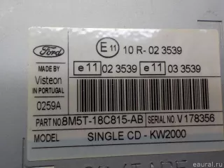 8M5T18C815AB Ford Магнитола Ford Focus 2 restailing Арт E41079994, вид 5
