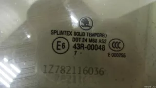 1Z9845205A VAG Стекло двери задней левой Skoda Octavia A8 Арт E80597495, вид 4