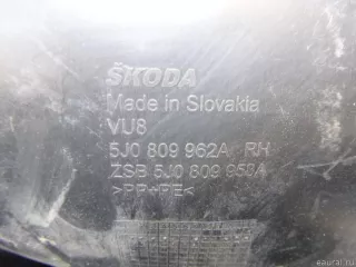5J0809962A VAG Защита арок передняя правая (подкрылок) Skoda Roomster 1 restailing Арт E100429002, вид 5
