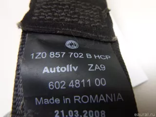 1Z0857702BHCP VAG Ремень безопасности с пиропатроном Skoda Octavia A8 Арт E48445048, вид 5