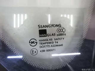 7922008123 Ssang Yong Стекло кузовное глухое правое SsangYong Rexton 2 Арт E80960490, вид 2