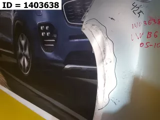 3C0821021 Крыло переднее левое  Volkswagen Passat B6 Арт VD1403638, вид 2