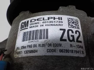 1618046 GM Компрессор кондиционера Opel Astra J Арт E51675237, вид 11