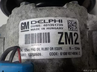 13250609 GM Компрессор кондиционера Opel Astra J Арт E51882941, вид 9