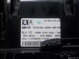 6452H7 Citroen-Peugeot Блок управления климатической установкой Citroen C5 2 Арт E40791459, вид 9