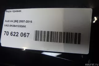 8K0941030AK VAG Фара правая Audi A4 B8 Арт E70622067, вид 12