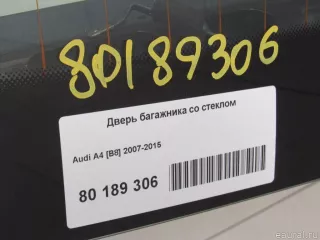  Дверь багажника со стеклом Audi A4 B8 Арт E80189306, вид 10