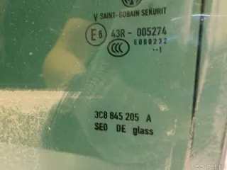 3C8845205A VAG Стекло двери задней левой Volkswagen Passat CC Арт E41000372, вид 3