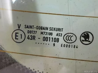  Дверь багажника со стеклом Skoda Superb 2 Арт E84709486, вид 4