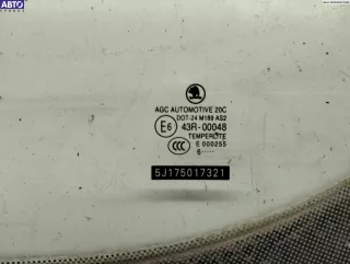 43R-00048 Стекло двери передней левой Skoda Roomster 1 Арт 54689341, вид 2