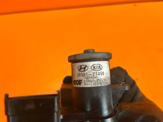 2838127450  Сервопривод заслонок впускного коллектора Kia Carens 2 Арт 01017789, вид 3