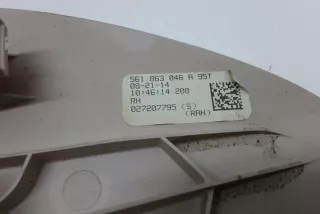 561863046A , art8103844 Накладка декоративная на торпедо Volkswagen Passat B7 Арт 8103844, вид 2