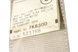 7K8300 , art11943190 Ремень безопасности задний левый Lexus RX 2 Арт 11943190, вид 4