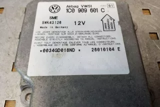 1C0909601C, 5WK43126 , art11746994 Блок AirBag Skoda Fabia 1 Арт 11746994, вид 3