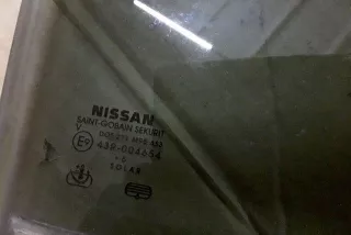 43R004654 , art12074657 Стекло двери задней правой Nissan Navara D40 Арт 12074657, вид 2