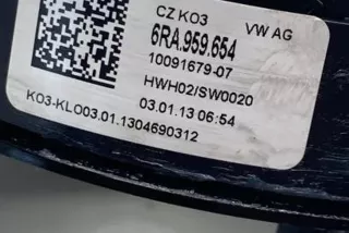 6RA959654, 1009167907, 1304690312 , art12101774 Шлейф руля Skoda Rapid Арт 12101774, вид 8