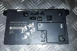 2118706926 , art12129666 Блок управления двери передней левой Mercedes E W211 Арт 12129666, вид 1