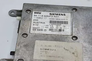 84116926472, 11585217, Q6P9328306 , art12152162 Блок управления телефоном BMW 7 E65/E66 Арт 12152162, вид 3