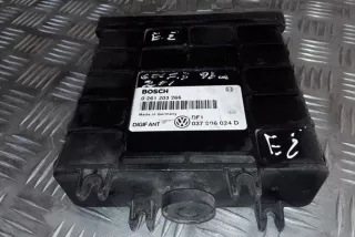 0261203266, 037906024D , art12165630 Блок управления двигателем Volkswagen Golf 3 2.0л Арт 12165630, вид 1