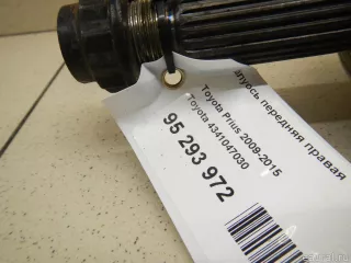 4341047030 Toyota Полуось передняя правая Toyota Prius 3 Арт E95293972, вид 2