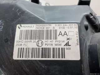260600017R Renault Фара левая Renault Megane 3 Арт E90330226, вид 11