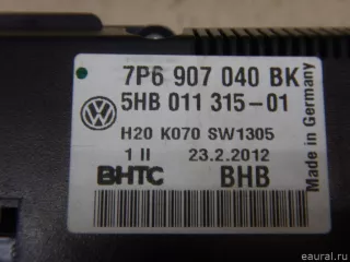7P6907040BR VAG Блок управления климатической установкой Volkswagen Touareg 2 Арт E95236686, вид 7