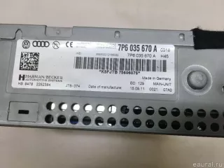7P6035670A VAG Проигрыватель CD/DVD Volkswagen Touareg 2 Арт E22268006, вид 6