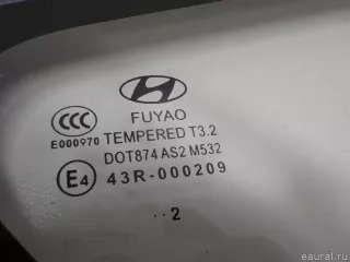 878204L200 Hyundai-Kia Стекло кузовное глухое правое Hyundai Solaris 1 Арт E50869257, вид 3