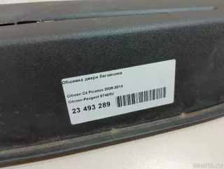 Обшивка двери багажника Citroen C4 Picasso 1 2008г. 8748RV Citroen-Peugeot - Фото 13